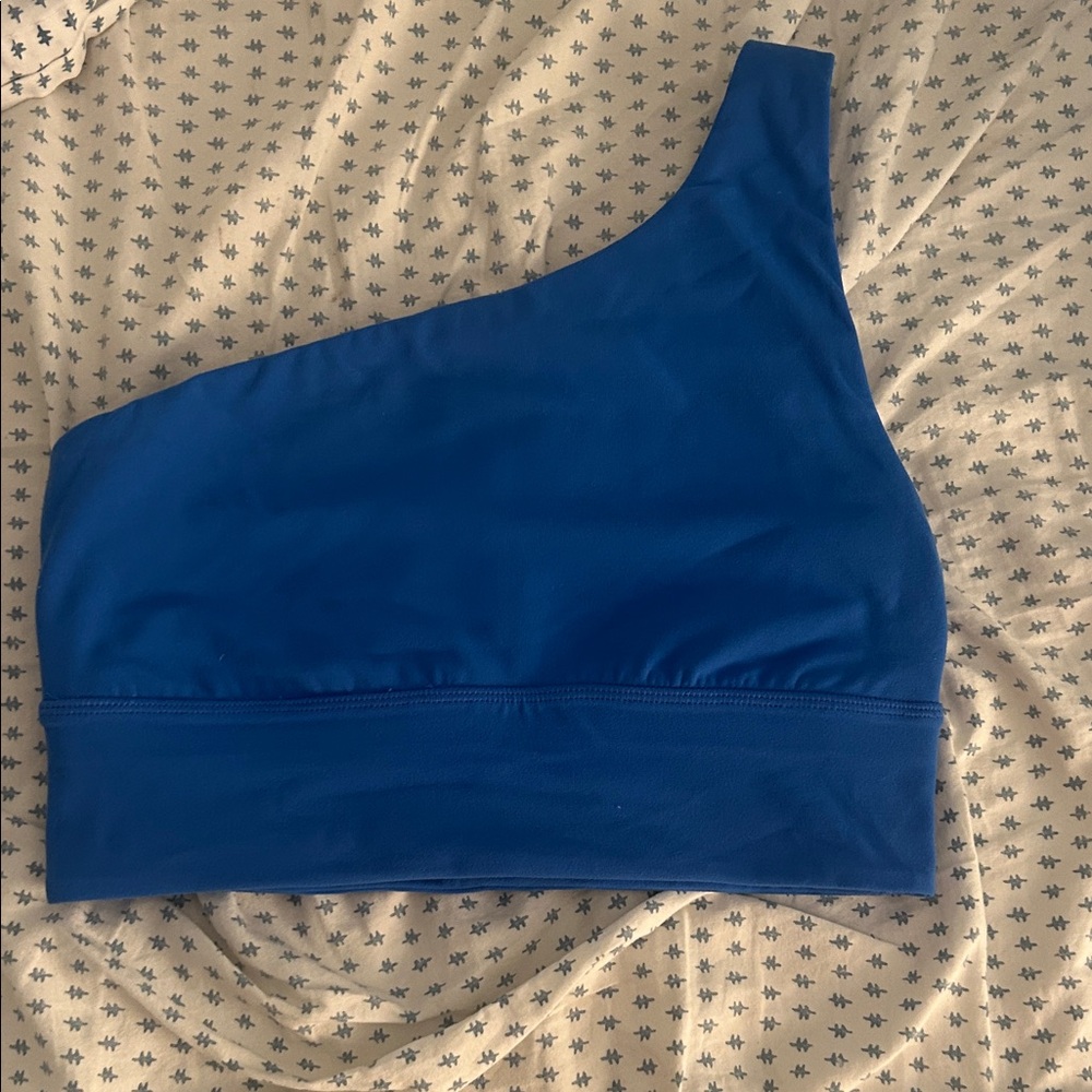 lululemon one shoulder sports bra